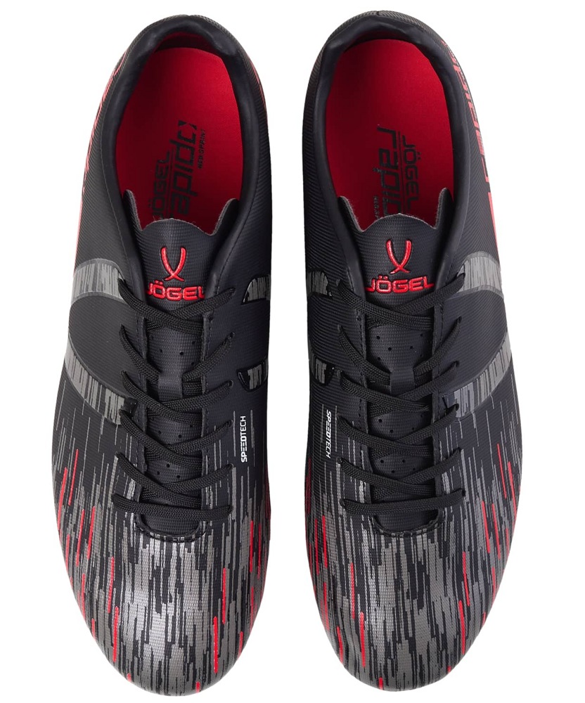 Фото Бутсы Jogel Rapido FG черный/серый 1867 со склада магазина Спортев
