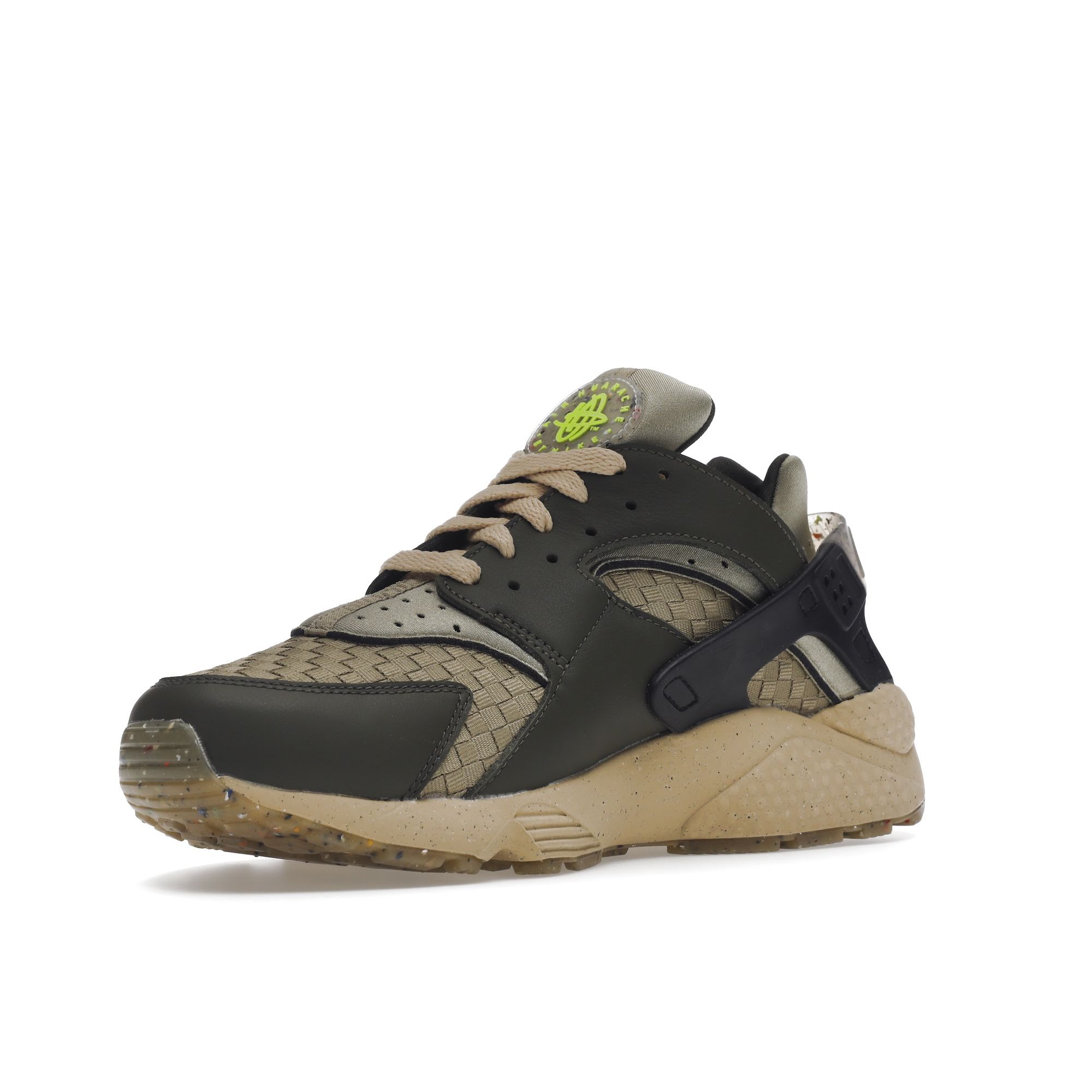 Фото Кроссовки Nike Air Huarache Crater PRM хаки DM0863-300 со склада магазина Спортев