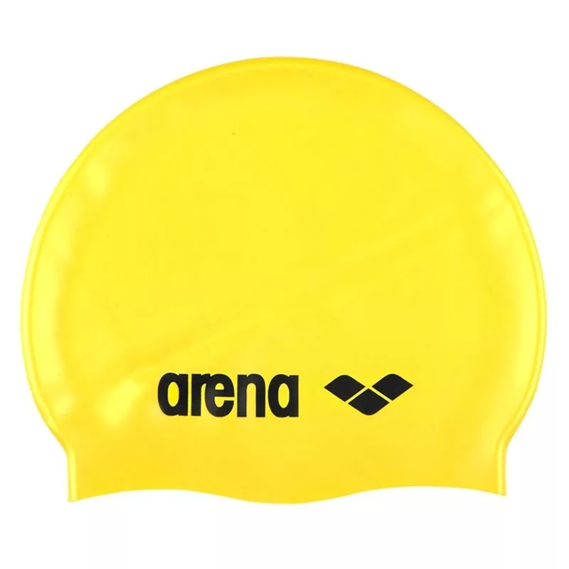Фото Шапочка для плавания Arena Classic Silicone желтый 9166235 со склада магазина СпортЕВ