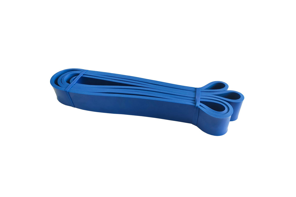 Фото Эспандер петля резиновая E45948 64 мм синий 10019309 со склада магазина Спортев