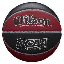 Мяч баскетбольный Wilson NCAA Limited размер №7 композит бордово-черный WTB06589XB07 Мяч баскетбольный Wilson NCAA Limited размер №7 композит бордово-черный WTB06589XB07