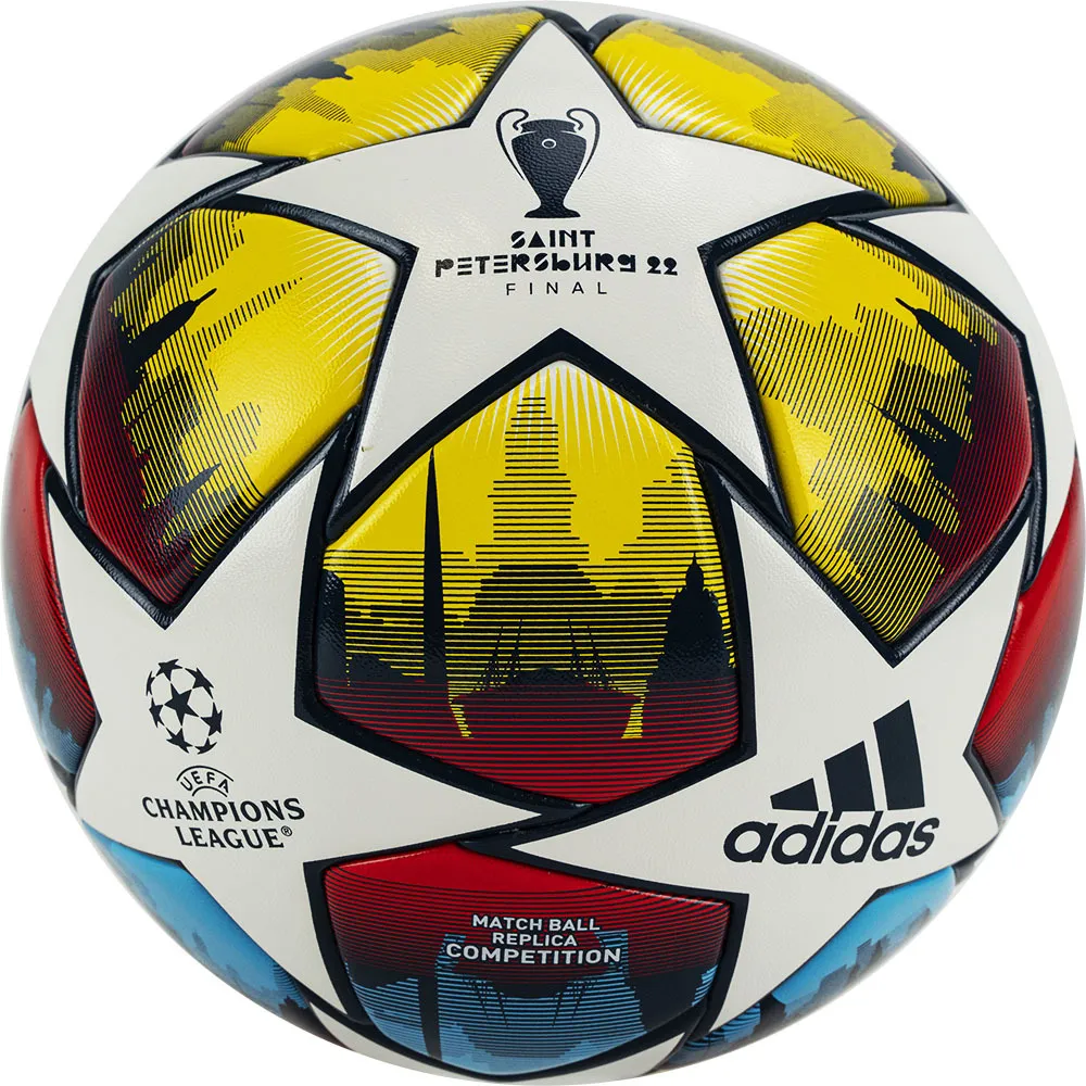 Фото Мяч футбольный Adidas UCL Competition St.Petersburg №5 FIFA Pro мультиколор H57810 со склада магазина СпортЕВ