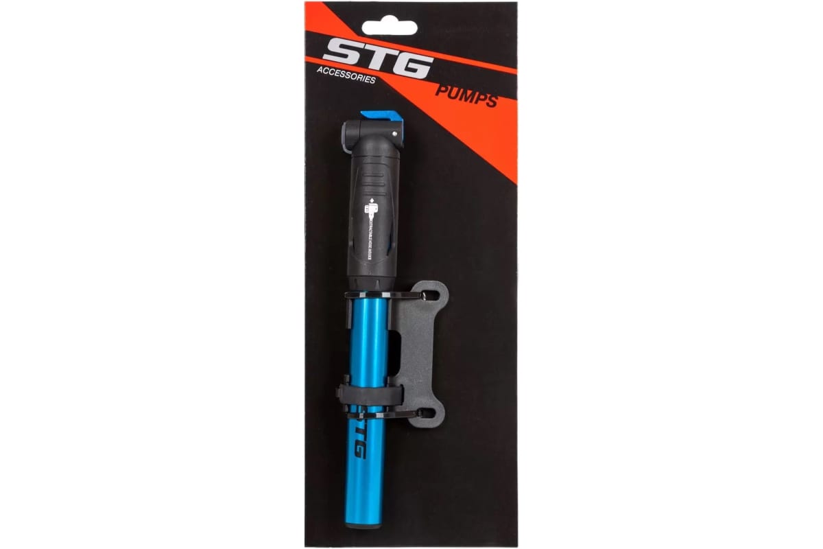 Фото Насос Giyo GP-87E алюминиевый черно/синий Х107029 со склада магазина Спортев