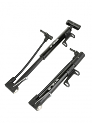 Насос FSD-PUMP-05B ручной с манометром со шлангом алюминий/пластик черный 320115