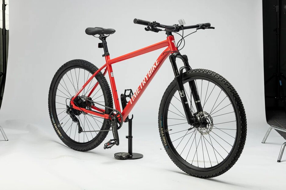 Велосипед Timetry TT251 27.5" 10 скор. красный Фото Велосипед Timetry TT251 27.5" 10 скор. красный со склада магазина Спортев