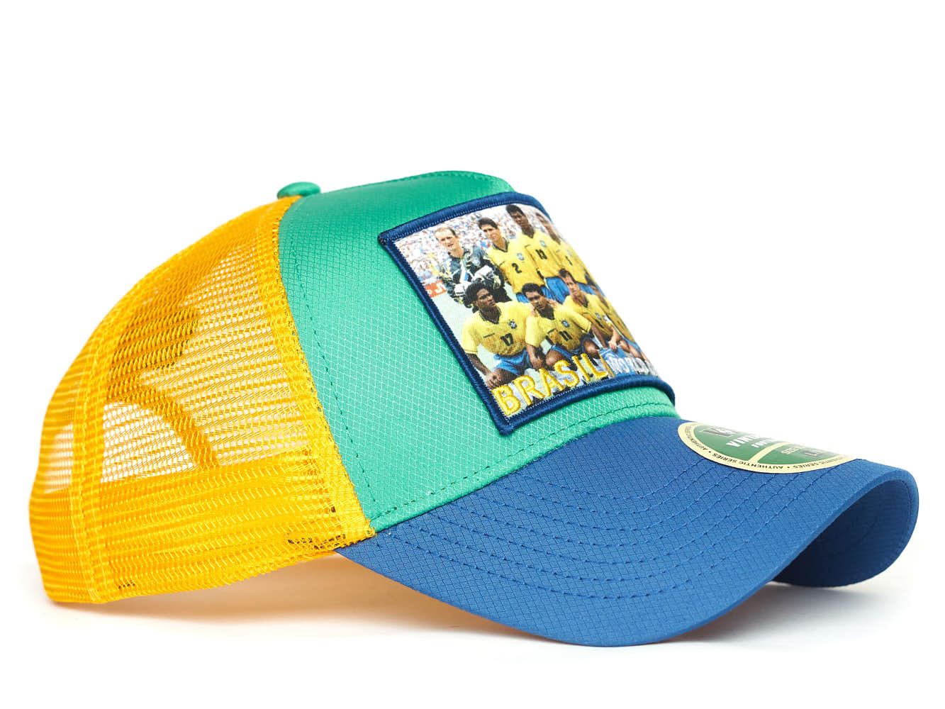 Фото Бейсболка VF BRASIL зеленый/синий/желтый р.55-58 207355 со склада магазина Спортев