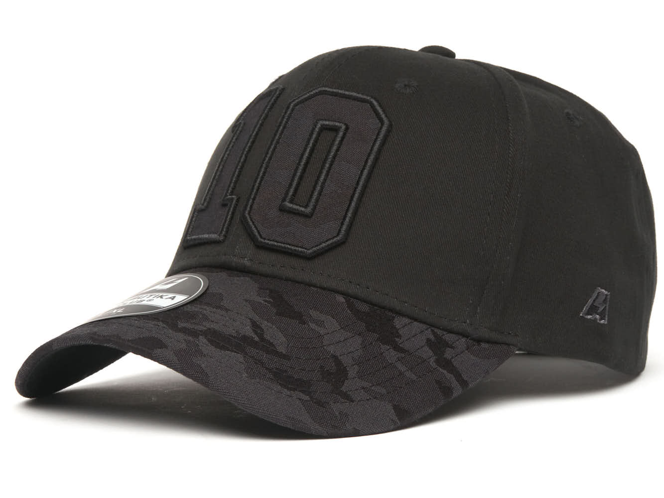 Фото Бейсболка №10 черная р.55-58 20692 со склада магазина Спортев