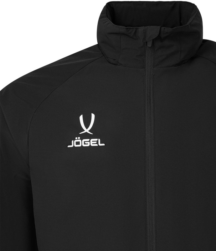 Фото Куртка ветрозащитная Jogel REMIER PerFormPROOF FZ Rain Jacket черный 4943 со склада магазина Спортев