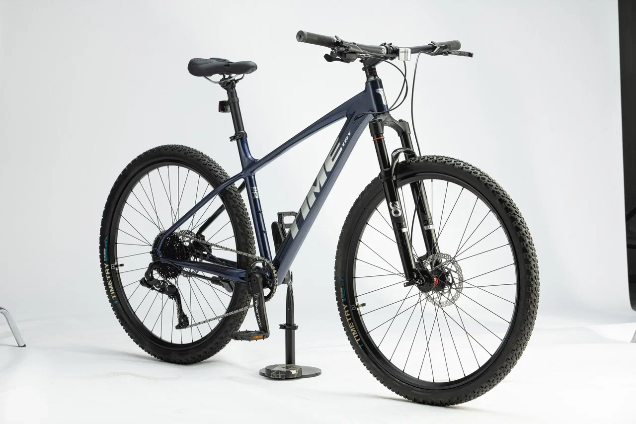Фото Велосипед Timetry TT303 27.5" 10 скор. синий со склада магазина Спортев