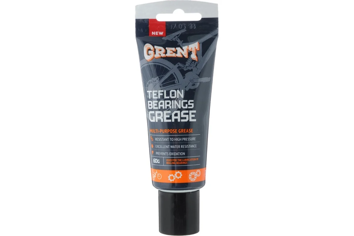 Фото Смазка Grent для подшипников с тефлоном 60гр 40547 со склада магазина Спортев