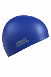 Шапочка для плавания Mad Wave Intensive Big blue M0531 12 2 03W