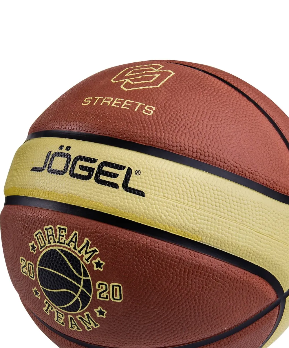 Фото Мяч баскетбольный Jogel Streets Dream Team размер №7 17471 со склада магазина СпортЕВ