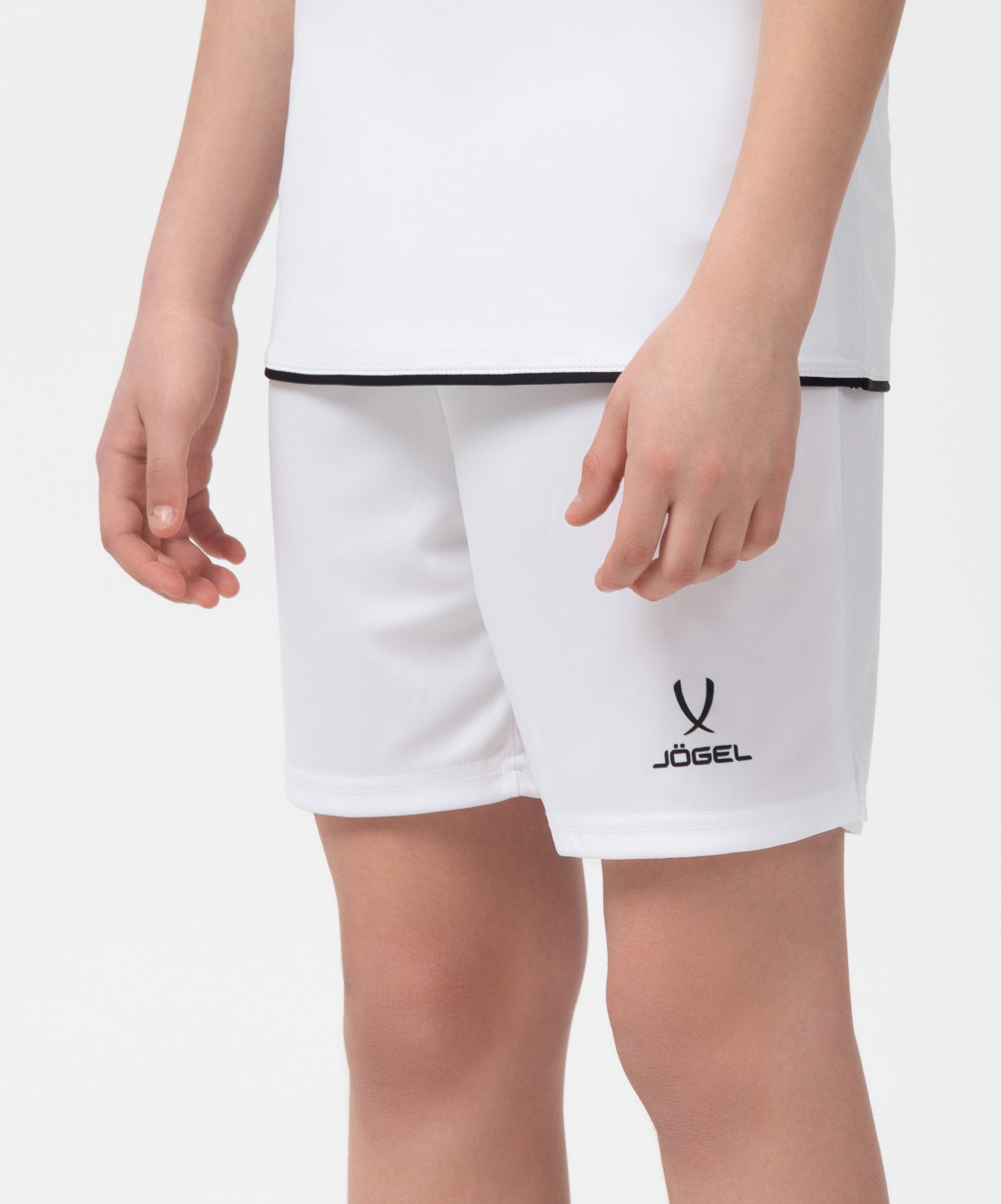 Фото Шорты волейбольные JOGEL CAMP, белый, детский со склада магазина Спортев