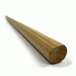 Палка гимнастическая деревянная 100 см 28 мм