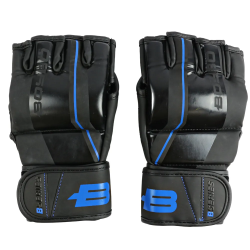 Перчатки ММА BoyBo B-series черно-синие