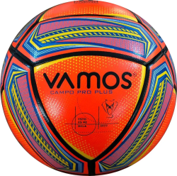Мяч футбольный Vamos Campo Pro 20П №4 оранжевый BV 1074-WCP