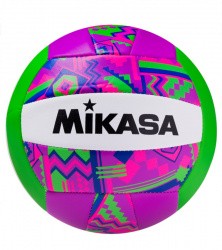 Мяч волейбольный Mikasa GGVB-SF бело-фиол-салат-розовый