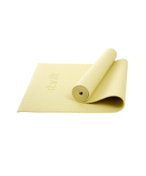 Коврик для йоги 173x61x0,6 см StarFit FM-101 PVC желтый пастель 18904
