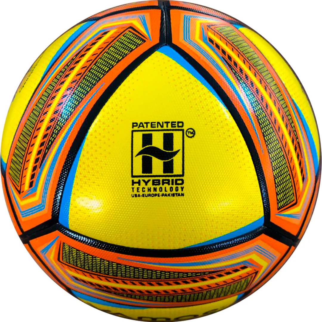 Фото Мяч футбольный Vamos Campo Pro Plus 20П №5 желтый BV 1064-WCP со склада магазина СпортЕВ