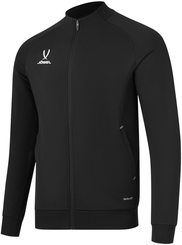 Фото Джемпер тренировочный Jogel PREMIER PerFormDRY Training FZ Jacket черный 4857 со склада магазина Спортев
