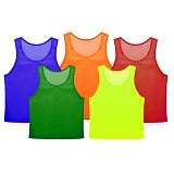 Фото Манишка односторонняя сетчатая Light детская зеленая МДС-З со склада магазина Спортев