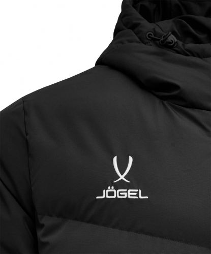 Фото Пальто утепленное Jogel ESSENTIAL PerFormPROOF Padded Coat черный 3938 со склада магазина Спортев
