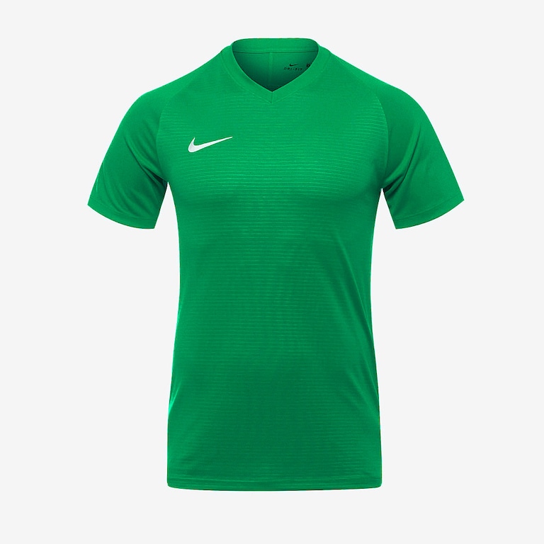 Фото Футболка игровая Nike Tiempo Premier SS Jersey зеленый 894230-302 со склада магазина СпортЕВ