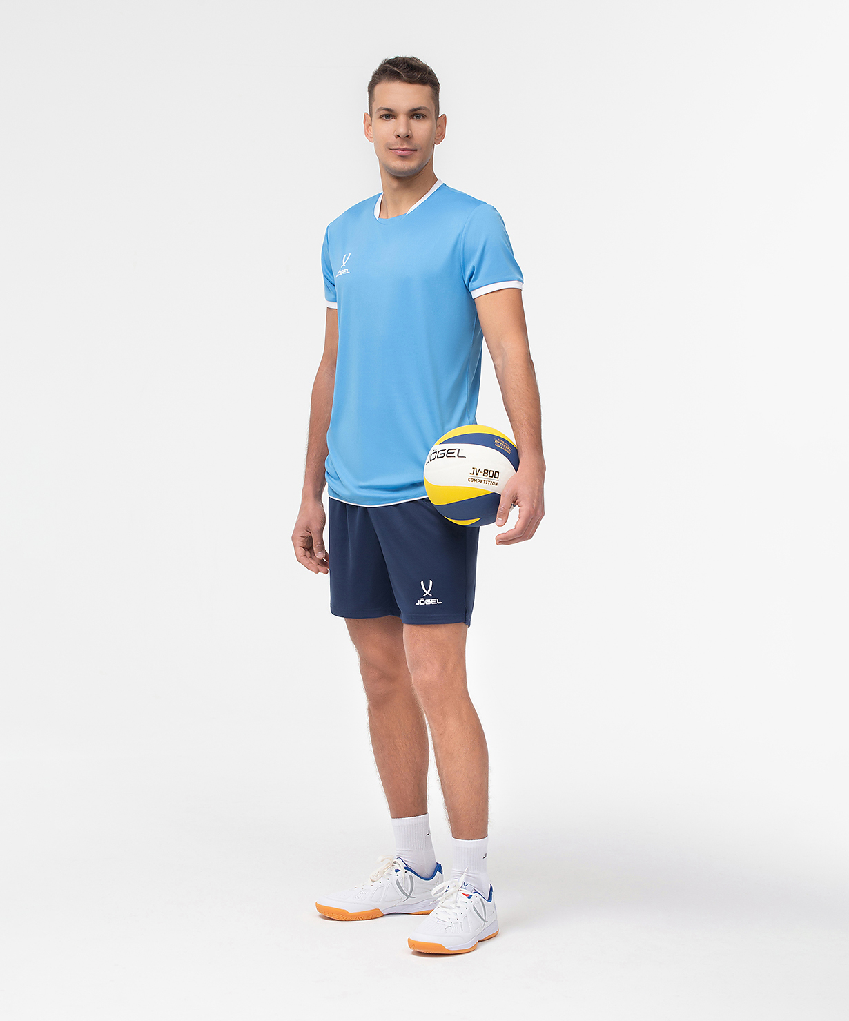 Фото Футболка волейбольная JOGEL CAMP, бирюзовый со склада магазина Спортев