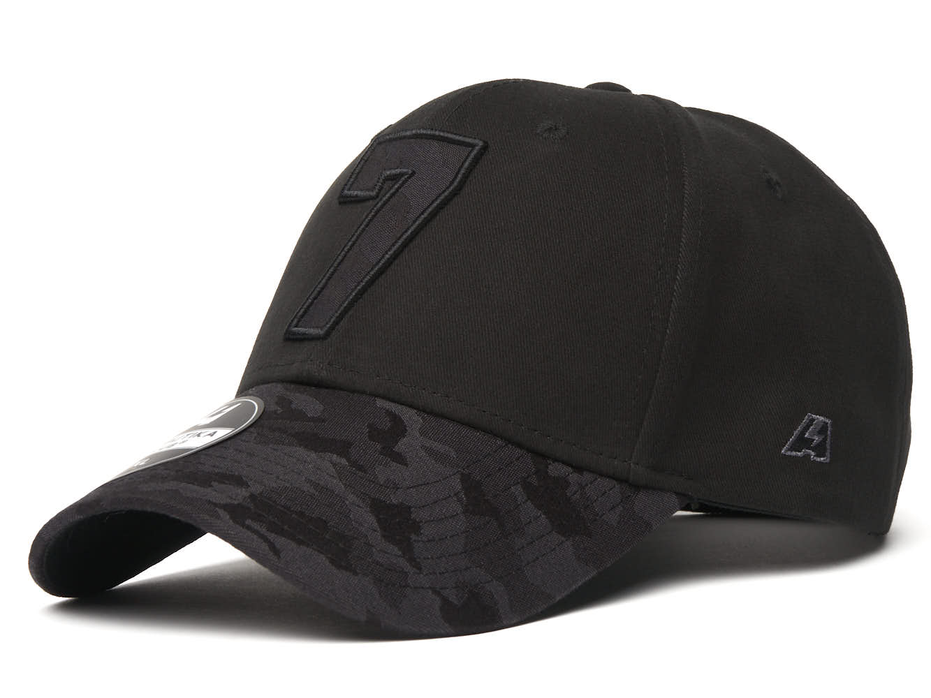 Фото Бейсболка №7 черная р.55-58 20689 со склада магазина Спортев