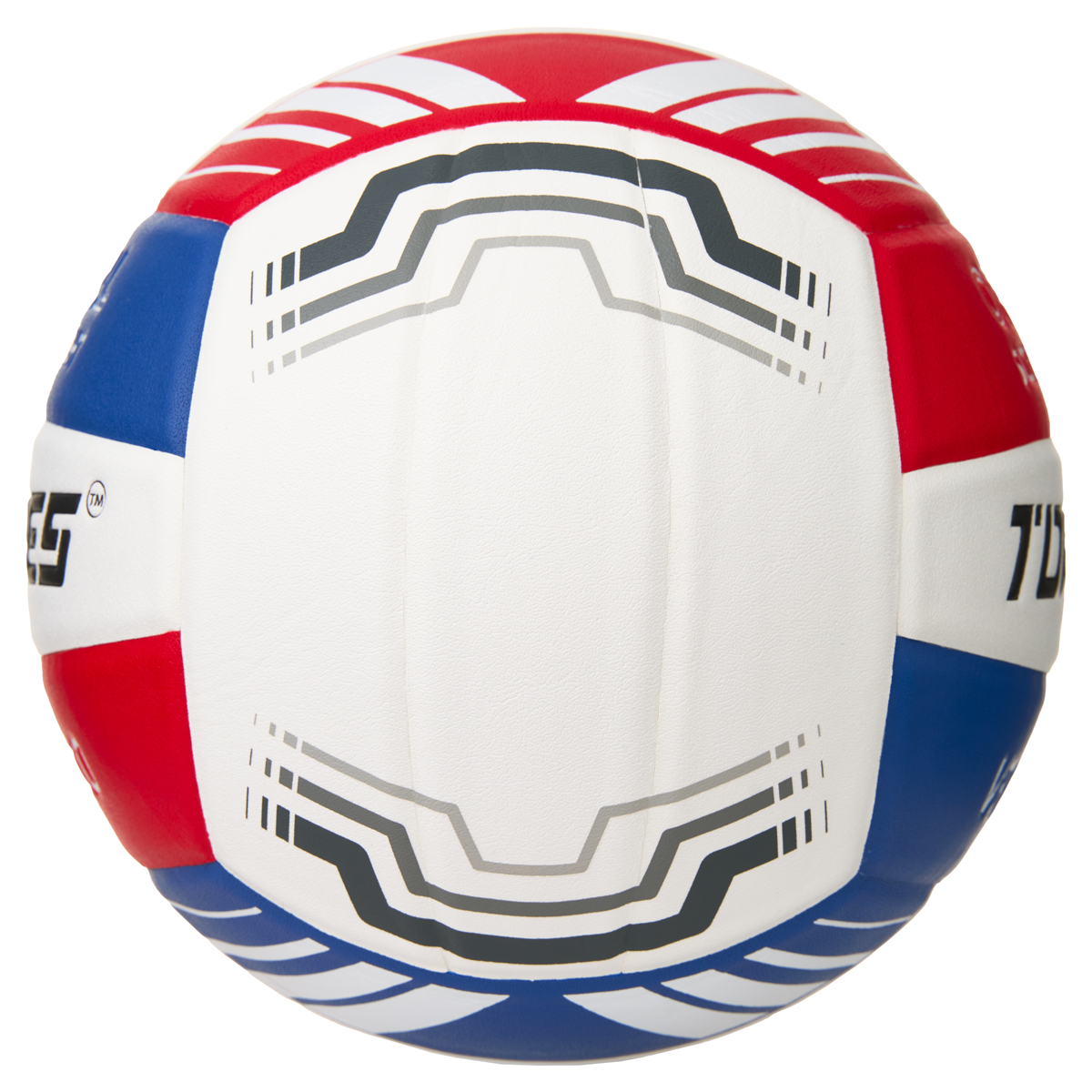 Фото Мяч волейбольный Torres VB 1000 р.5 синт. кожа бело-синий-красный V32415 со склада магазина Спортев