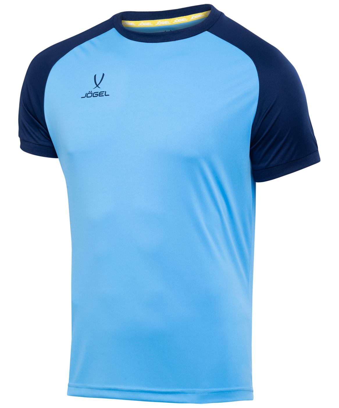 Фото Футболка игровая JOGEL CAMP Reglan Jersey, синий/темно-синий, детский со склада магазина Спортев