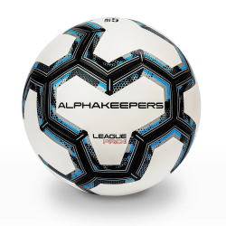 Мяч футбольный AlphaKeepers League Pro II №5 white\black 9502