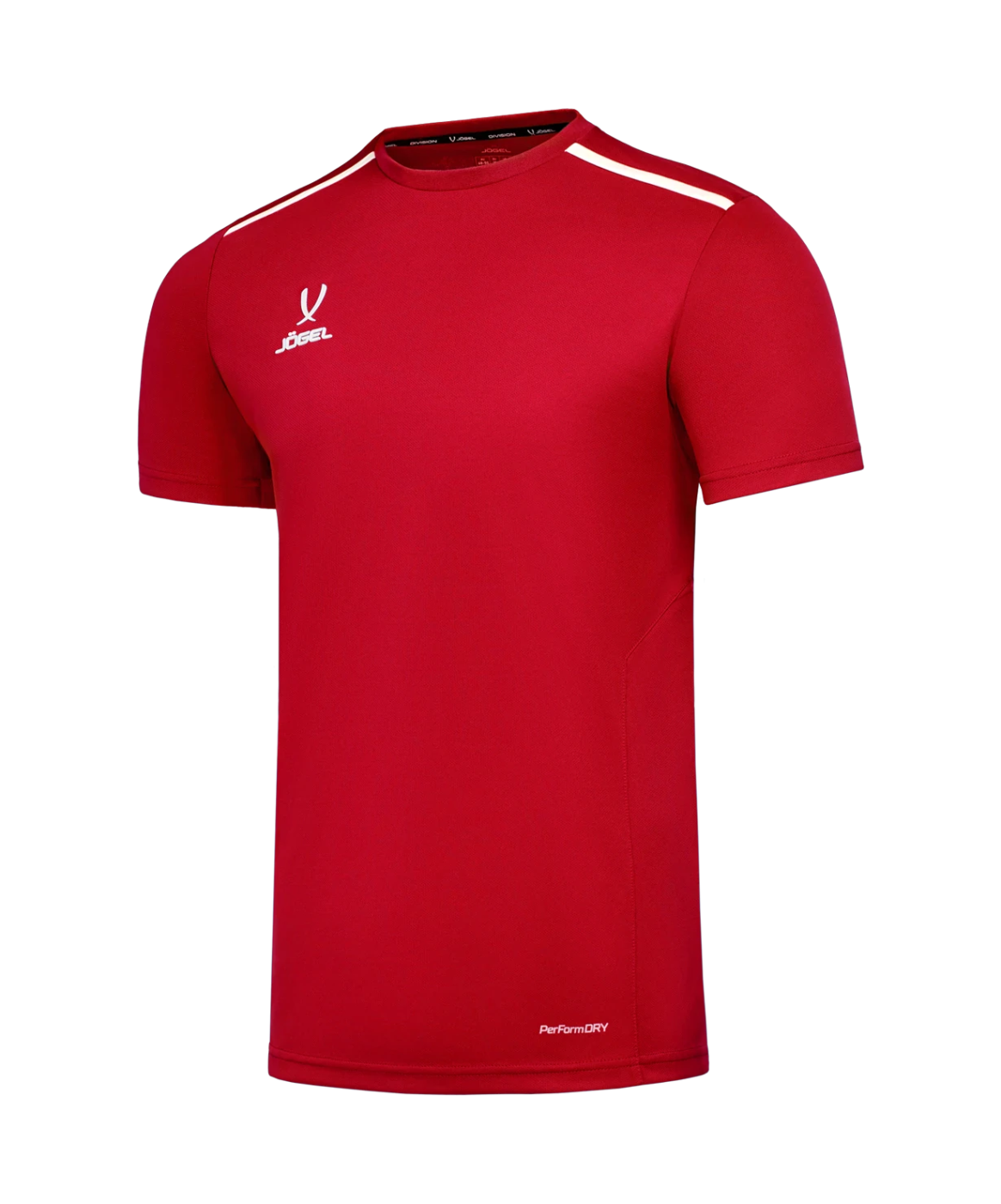 Фото Футболка тренировочная Jogel Division Training Tee красная 3967 со склада магазина Спортев