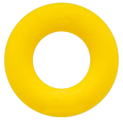 Эспандер-кольцо кистевой 20 кг матовый желтый АЧ05958ОП