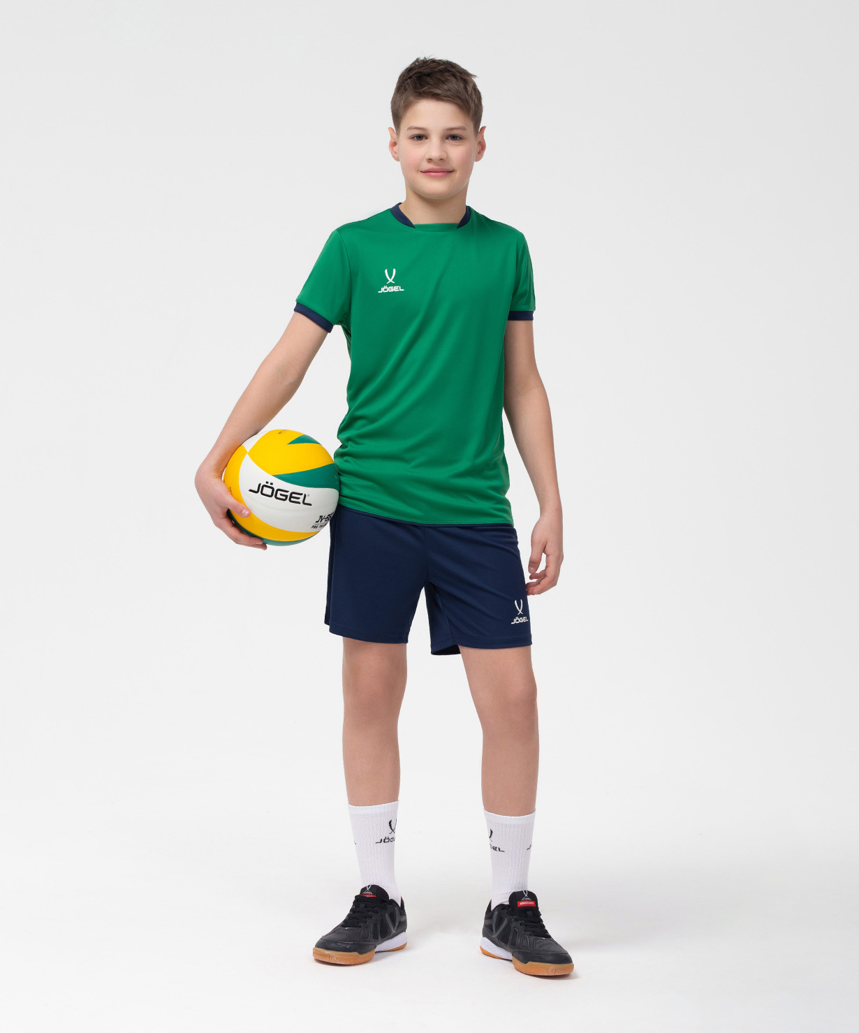 Фото Шорты волейбольные JOGEL CAMP, темно-синий, детский со склада магазина Спортев