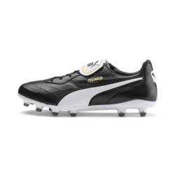 Бутсы Puma King Top FG черный/белый 105607 01