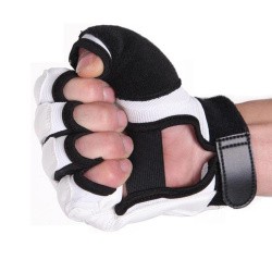 Перчатки Kwon Gloves Gel Wrap с бинтом 2 м черные 4050160