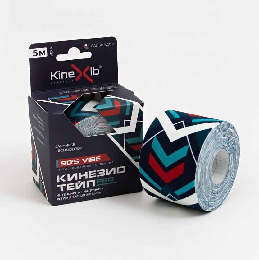Фото Тейп Кинезио Kinexib Pro 5 м * 5 см сальвадор 28243 со склада магазина Спортев