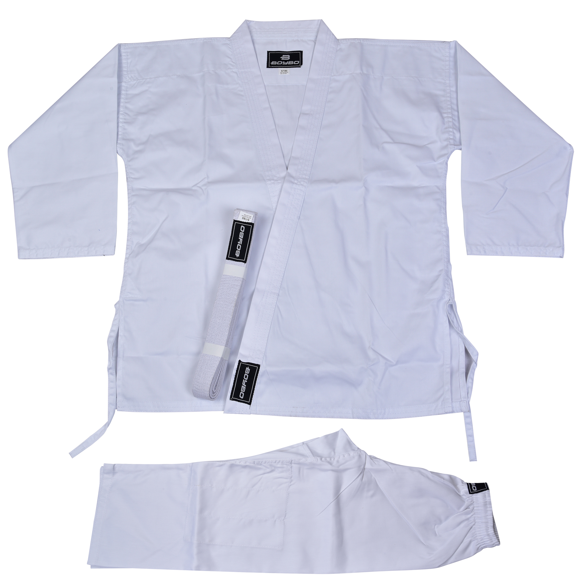 Фото Кимоно дзюдо BoyBo белое BK425 со склада магазина Спортев