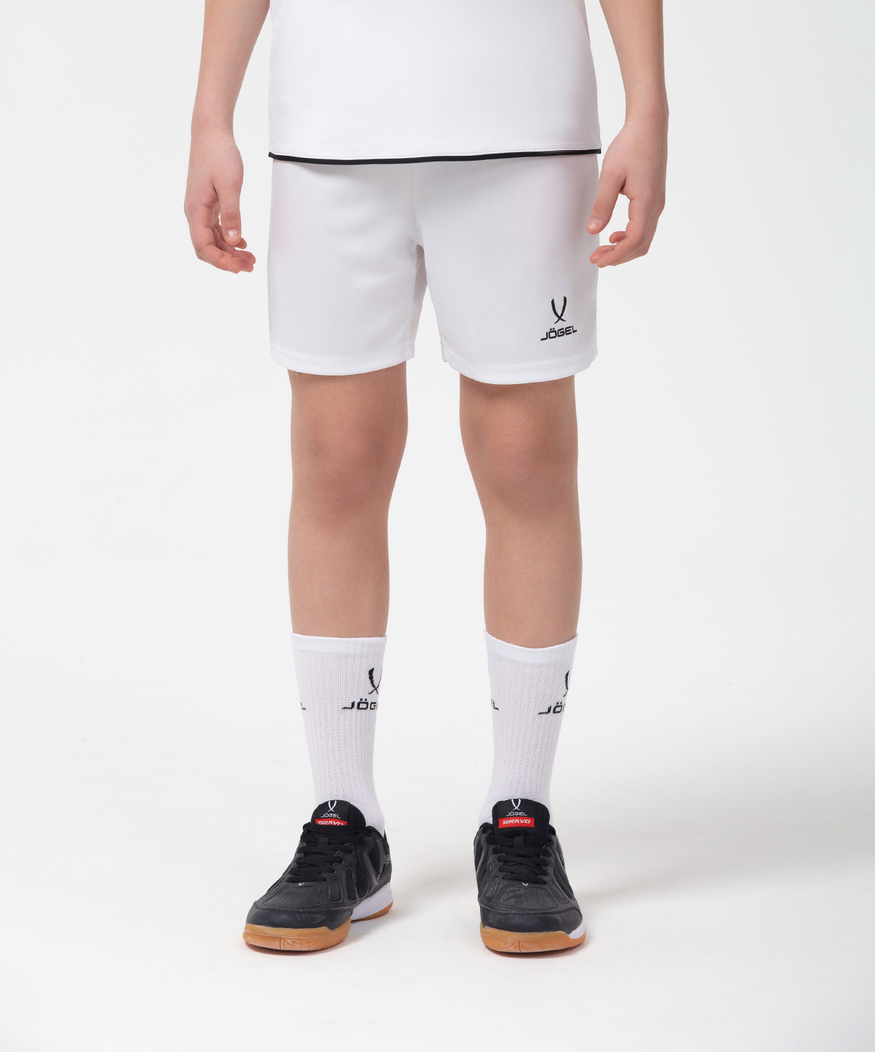 Фото Шорты волейбольные JOGEL CAMP, белый, детский со склада магазина Спортев
