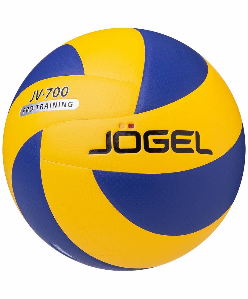 Фото Мяч волейбольный Jogel JV-700 желтый/синий 19098 со склада магазина СпортЕВ
