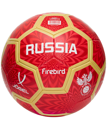 Мяч футбольный Jogel Russia Firebird №5 3933 Фото Мяч футбольный Jogel Russia Firebird №5 3933 со склада магазина Спортев