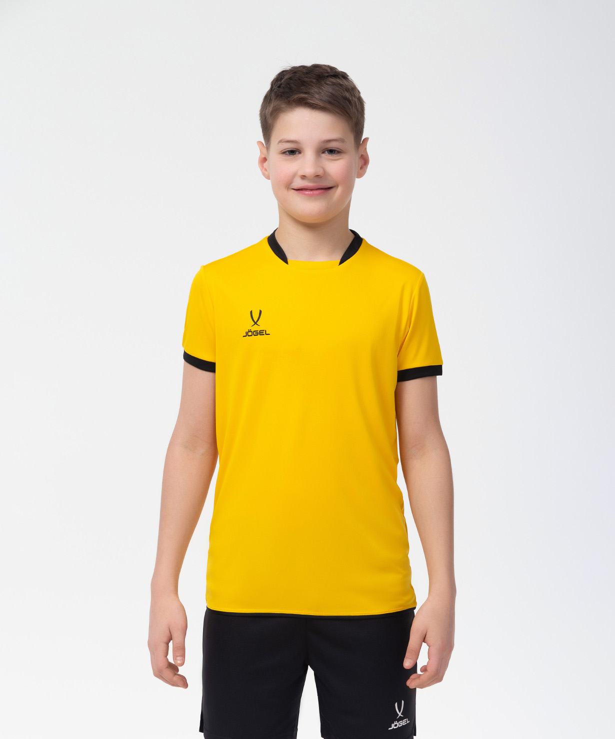 Фото Футболка волейбольная JOGEL CAMP, желтый, детский со склада магазина Спортев