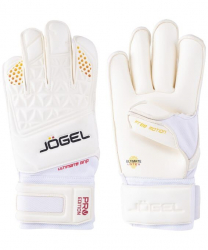 Перчатки вратарские Jogel Nigma Pro Edition Roll белые УТ-00018477
