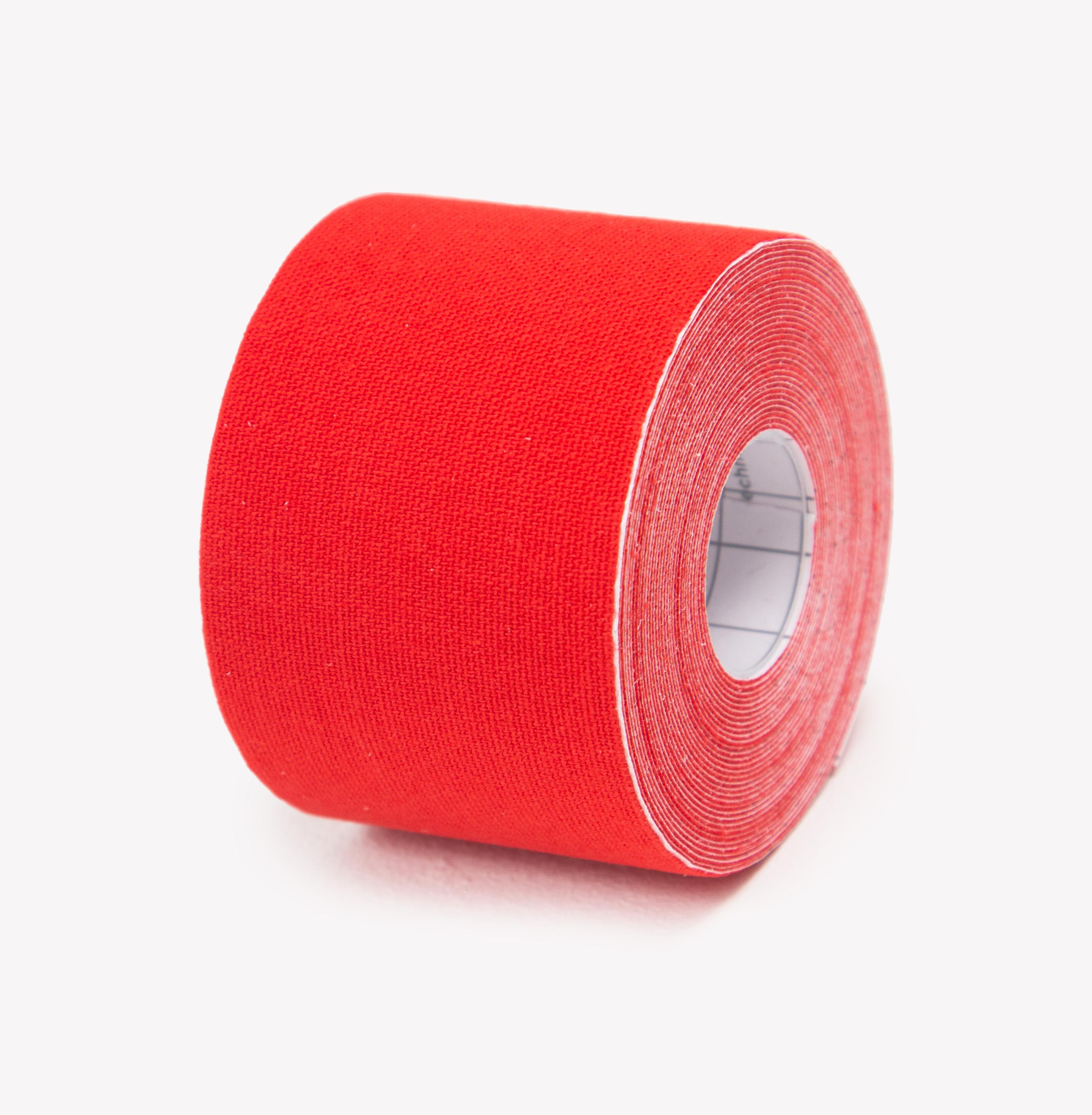 Фото Тейп Кинезио Kinexib Pro 5 м * 5 см красный 27253 со склада магазина Спортев