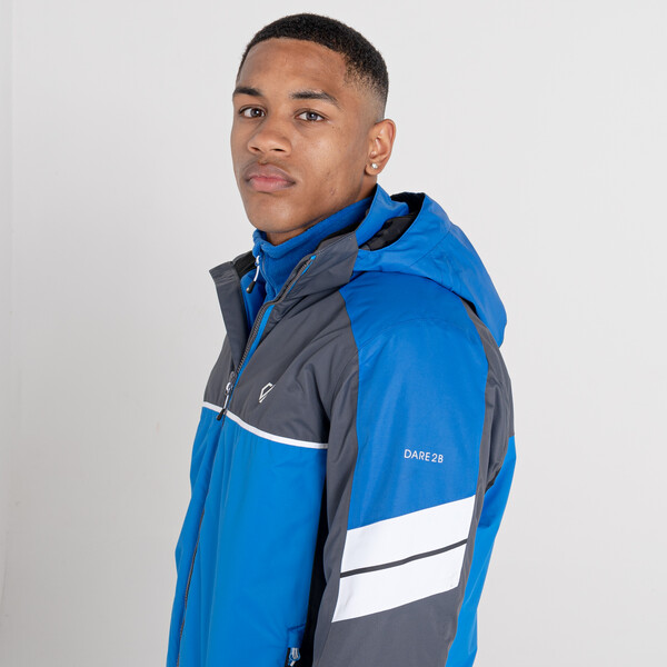 Фото Куртка Incarnate Jacket (Цвет IDD, Синий/серый) DMP503 со склада магазина Спортев