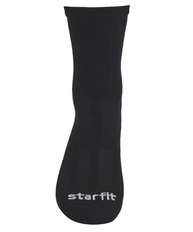 Фото Носки StarFit SW-209 высокие черный (2 ПАРЫ) 20839 со склада магазина СпортЕВ