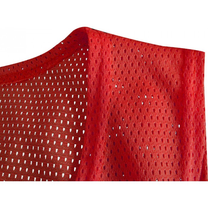 Фото Манишка односторонняя сетчатая Light подрост. красная МЮС-К со склада магазина Спортев