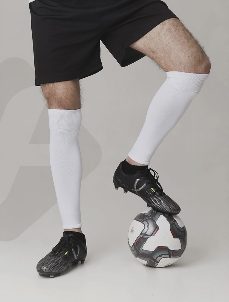 Фото Гетры без носка IN FIT белый со склада магазина Спортев