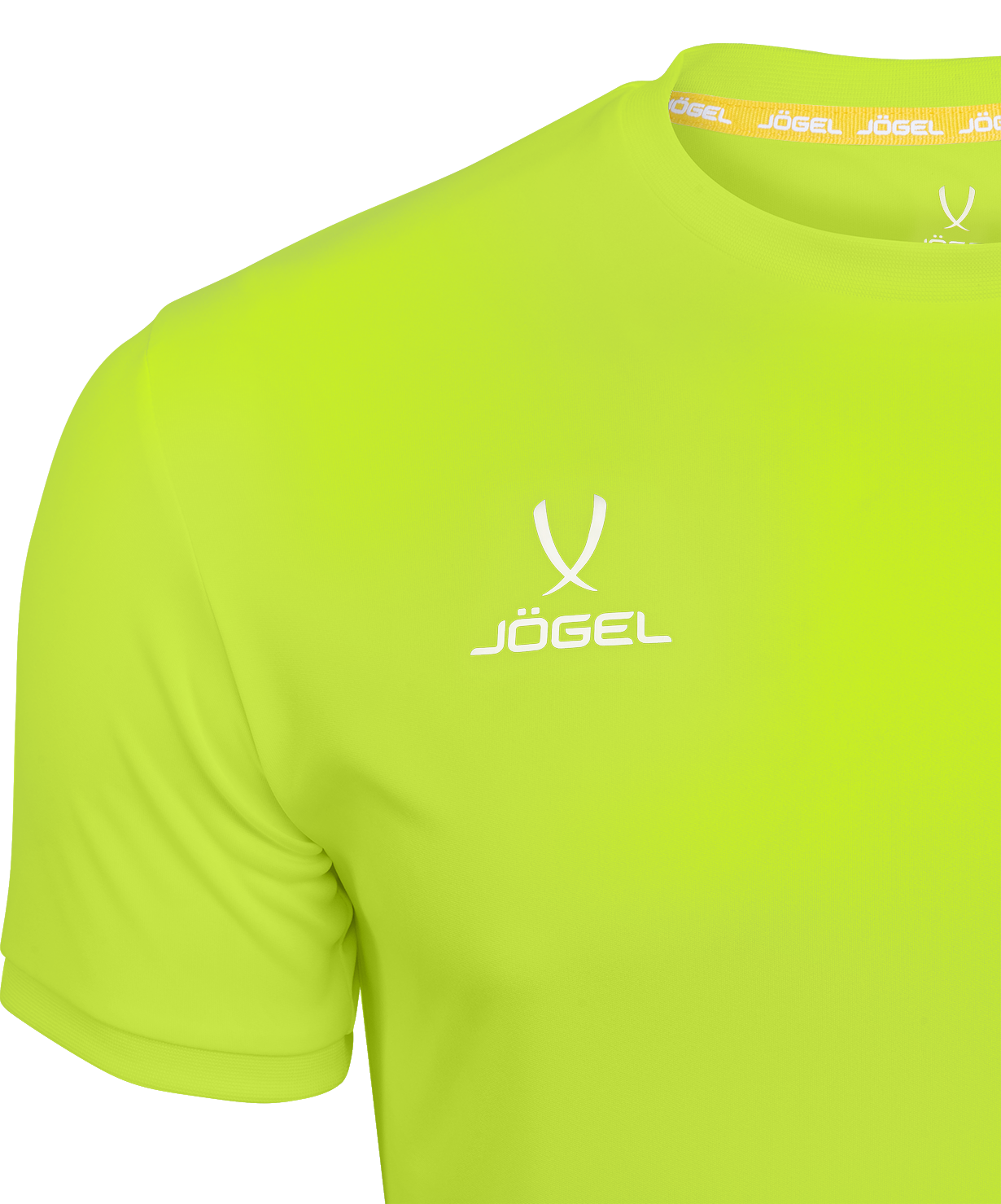 Фото Футболка игровая JOGEL CAMP Origin Jersey, желтый неон, детский со склада магазина Спортев
